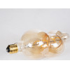 GloboStar ����� Led Soft S Spiral Filament E27 BB100 Bubbles ������� 6W 420lm 360� Ac 220-240V IP20 �10 x �24cm Ultra ����� ����� 2200K �� ���� ����� - Dimmable - 3 Years Warranty - (99021)