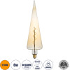 GloboStar ����� Led Soft S Spiral Filament E27 CT100 Spear ������� 6W 420lm 360� Ac 220-240V IP20 �10 x �28cm Ultra ����� ����� 2200K �� ���� ����� - Dimmable - 3 Years Warranty - (99023)