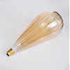 GloboStar ����� Led Soft S Spiral Filament E27 OT120 Zeppelin ������� 6W 420lm 360� Ac 220-240V IP20 �12 x �46cm Ultra ����� ����� 2200K �� ���� ����� - Dimmable - 3 Years Warranty - (99024)