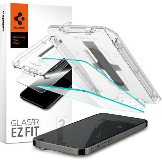 Spigen Tempered Glass Full Face Glas.Tr EZ-Fit Apple Iphone 14 Pro ������� (2 ���.) - (AGL05214)