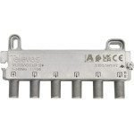 Televes 519505 Splitter 5 Ways F 5-2400 Mhz Dc pass