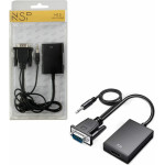 Volte-Tel Nsp N15 ����������� VGA/VGA/3.5mm Male To Hdmi Female 1920x1080 BLACK - (5205308336560)