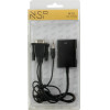 Volte-Tel Nsp N15 ����������� VGA/VGA/3.5mm Male To Hdmi Female 1920x1080 BLACK - (5205308336560)