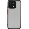 Lime ���� Xiaomi 13 5G 6.36'' Hardshell Fusion Full Camera Protection Black With Red KEYS