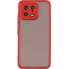 Lime ���� Xiaomi 13 5G 6.36'' Hardshell Fusion Full Camera Protection Red With Black KEYS