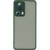 Lime ���� Xiaomi 13 Lite 5G 6.55'' Hardshell Fusion Full Camera Protection Green With Yellow KEYS