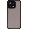 Lime ���� Xiaomi 13 Pro 5G 6.73'' Hardshell Fusion Full Camera Protection Black With Red KEYS