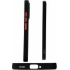 Lime ���� Xiaomi 13 Pro 5G 6.73'' Hardshell Fusion Full Camera Protection Black With Red KEYS