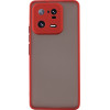 Lime ���� Xiaomi 13 Pro 5G 6.73'' Hardshell Fusion Full Camera Protection Red With Black KEYS
