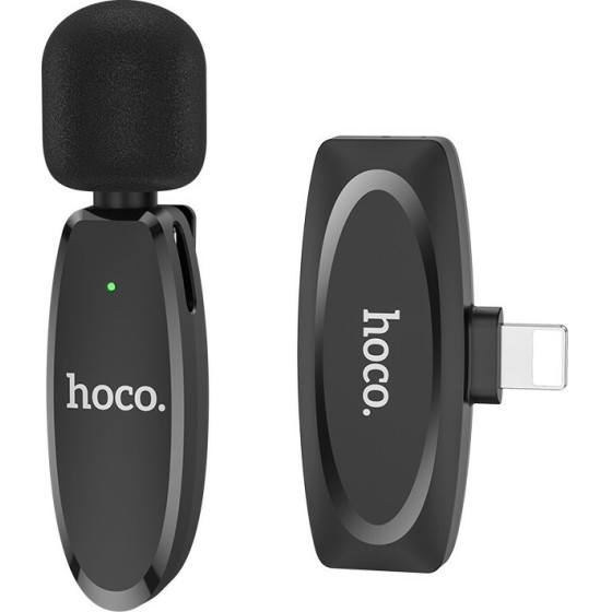 Hoco ��������� ����� �������� Lavalier Lightning 2.4GHz Hd 15m 6h - (L15 Crystal)