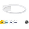 GloboStar Cinderella ��������� ������ ���������-������ Led Cct 16W 1792lm 360� Ac 220-240V - �������� �������� ���� �������� On/Off All In One ����� 6000k+������ 4500k+����� 2700k �28cm - ����� - 3 Years Warranty - (60977)