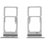 Samsung A34 5G A346 Dual Sim Card + Memory Holder Silver Original Service Pack - (GH98-48063B)