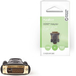 Nedis CVGB34912BK Hdmi Adapter DVI-D 24+1-Pin Male - Hdmi Female BLACK
