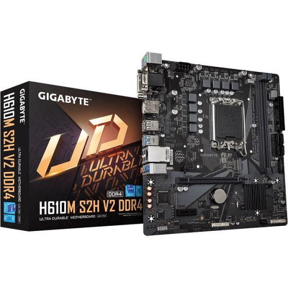 Gigabyte Motherboard 1700,Matx - (H610M S2H V2 DDR4)