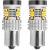AMiO �������� ���������� Led ����� CAN-Bus P21W BA15S 12/24V 24xSmd 3020 �mio - 2 TEM. - (02797)
