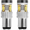AMiO �������� �������� Led ����� CAN-Bus P21/5w BAY15D 12/24V 24xSmd 3020 �mio - 2 TEM. - (02798)