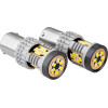 AMiO �������� �������� Led ����� CAN-Bus P21/5w BAY15D 12/24V 24xSmd 3020 �mio - 2 TEM. - (02798)