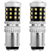 AMiO �������� �������� Led ����� CAN-Bus P21/5w BAY15D 12/24V 39xSmd 2016 �mio - 2 TEM. - (02800)