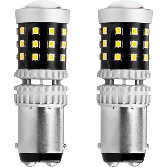 AMiO �������� �������� Led ����� CAN-Bus P21/5w BAY15D 12/24V 39xSmd 2016 �mio - 2 TEM. - (02800)
