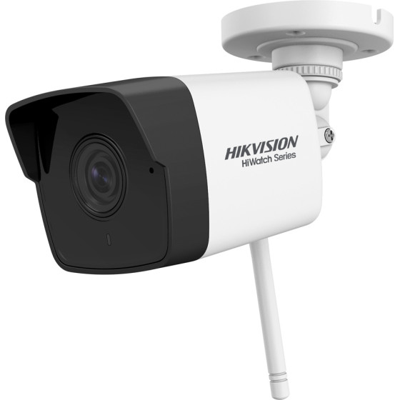 Hikvision Hiwatch Ip ������ HWI-B120H-D/W, Wi-Fi, 2MP, IP66, Ir 30m - (HWI-B120H-D-WD)