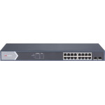 Hikvision Managed Switch 16x Poe & 2x Sfp ports, 1000MBps - (DS-3E1518P-SI)