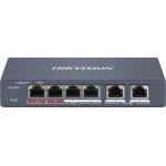Hikvision Managed Switch 4x Poe & 2x RJ45 ports, 100MBps - (DS-3E1106HP-EI)