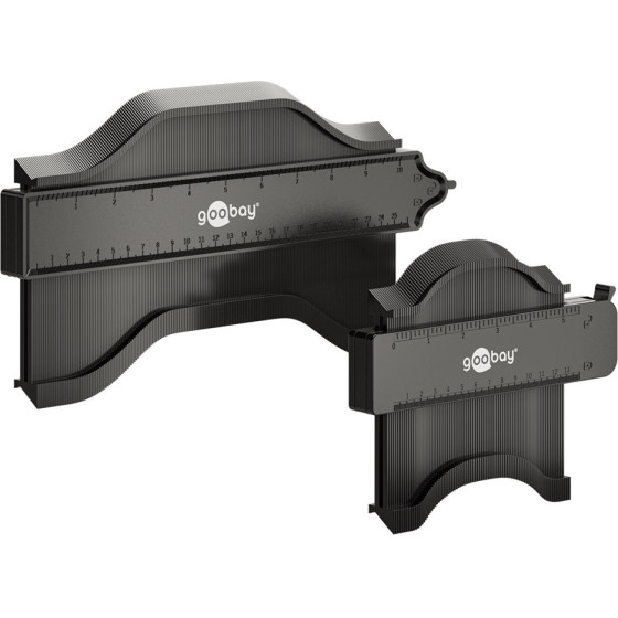 Goobay ��� ����������� ������� �� inch/cm, 130/250mm, 2��� - (61668)