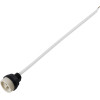 GloboStar Lampholder ����� GU10 ���������� �� 30cm Vde ������� & Anti-Fire Protection High Resistance Tube - ?VDE? Certified - IP20 - �3.5 x �32cm - 5 Years Warranty - (60499)