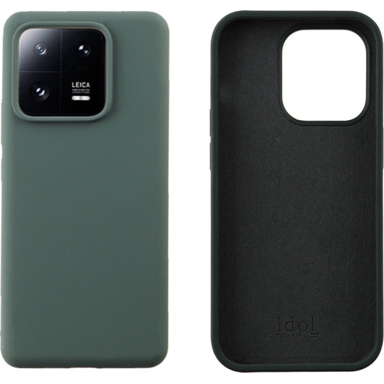 Idol 1991 ���� Xiaomi 13 5G 6.36'' Velvet Elite Tpu 4 Side Camera Guard Dark GREEN - (5205308332685)