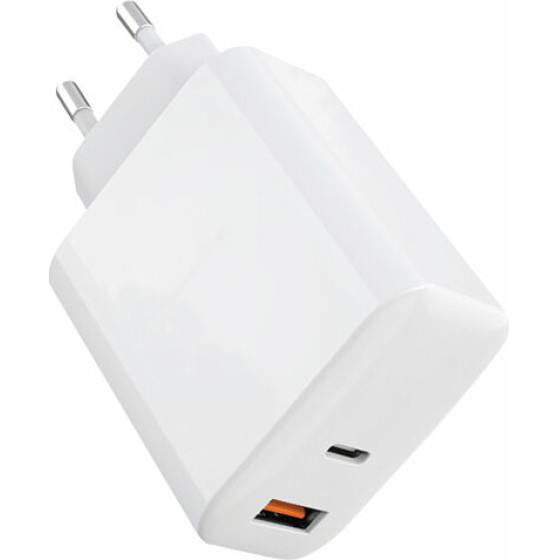 Egoboo Powershift Gan Charger PD-65W - White - (EBFCTCUSBAC65-WHI)