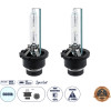 GloboStar ������ ����������� Hid Xenon D2S Super Vision High Brightness +80% Can-Bus Dot ECER37 360� Dc 12-24V IP20 �3.2 x �7.6cm ����� ����� 6000K - ��� 2 �������� - (84042)