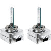 GloboStar ������ ����������� Hid Xenon D3S Super Vision High Brightness +80% Can-Bus Dot ECER37 360� Dc 12-24V IP20 �4 x �5 x �8cm ����� ����� 6000K - ��� 2 �������� - (84044)