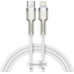 Baseus Cafule Braided USB-C To Lightning Cable 20W White 1m - (CATLJK-A02)