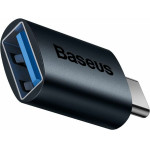 Baseus Ingenuity Converter USB-C Male To USB-A Female Blue - (ZJJQ000003)