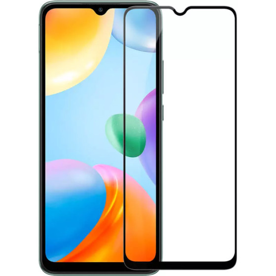 Powertech Tempered Glass 5D ��� Xiaomi Redmi 10C, Full Glue - (TGC-0650)