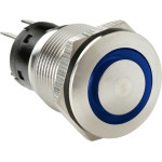 Lampa ��������� ������� (BUTTON) 12/24V 5AMax 5PIn IP65 ON/Off Me Led ���� ���������� ������ - 1 TEM. - (45576)