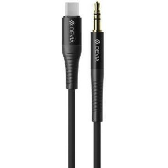 Devia ������� ���� EC620 Usb C �� 3.5mm 1m Ipure ����� - (6938595365683)