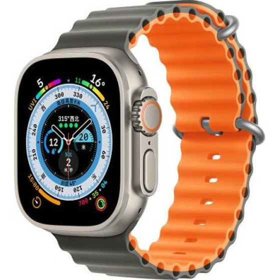 Devia �������Sport6 Silicone Apple Watch (38/ 40/ 41mm) Two-Tone Deluxe ����-��������� - (6938595381614)