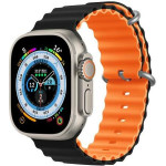 Devia �������Sport6 Silicone Apple Watch (38/ 40/ 41mm) Two-Tone Deluxe �����-��������� - (6938595381591)