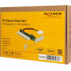 DeLock ����� ��������� Pci Express �� Pci 32 Bit 5V Asmedia Chip - (90062)
