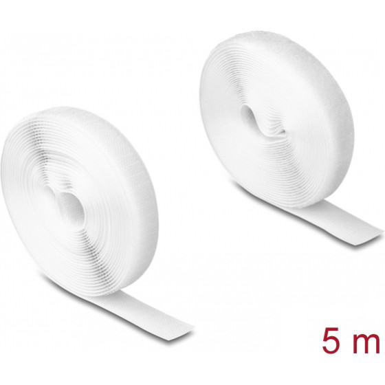 DeLock ������ ����� Velcro Heavy duty, 5mx20mm, ����� - (20919)