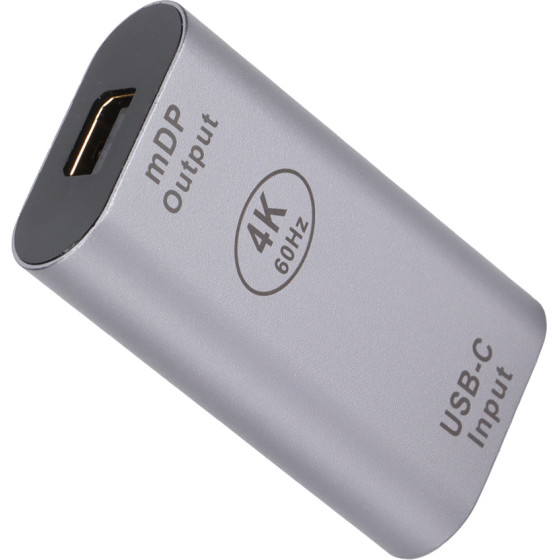Powertech ���������� USB-C �� Mini Displayport 4K/60Hz, ���� - (PTH-098)