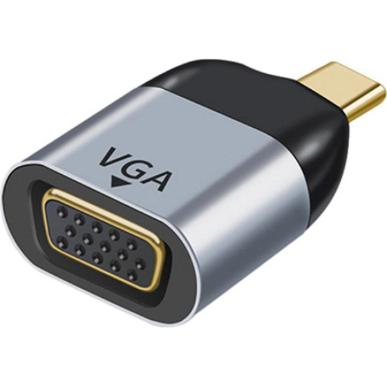 Powertech ���������� USB-C �� Vga 1080p/60Hz, ���� - (PTH-094)