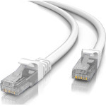 Powertech ������� U/Utp Cat 5e Cca 26AWg 0.4mm, 0.5m, ���� - (CAB-N184)