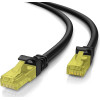 Powertech ������� U/Utp Cat 5e Cca 26AWg 0.4mm, 0.5m, ����� - (CAB-N212)