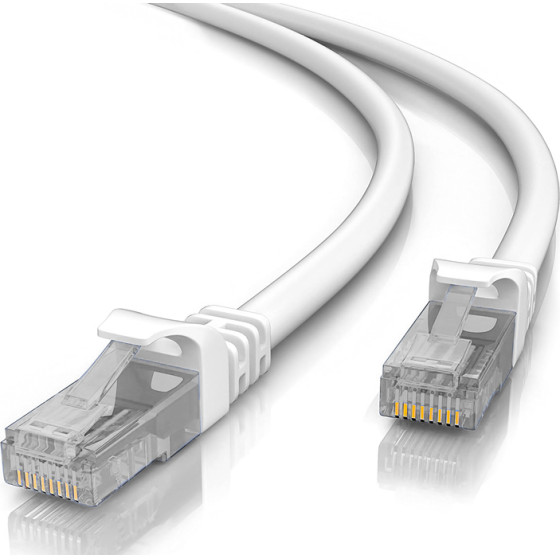 Powertech ������� U/Utp Cat 5e Cca 26AWg 0.4mm, 3m, ���� - (CAB-N187)