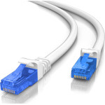 Powertech ������� U/Utp Cat 6 Copper 24AWg 0.5mm, 0.5m, ���� - (CAB-N282)