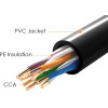 Powertech ������� ������� Cat 5e U/UTP, Cca 26AWG, 305m, ����� - (CAB-N290)