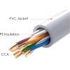 Powertech ������� ������� Cat 5e U/UTP, CCA, 26AWG, 100m, ���� - (CAB-N287)