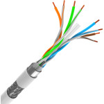 Powertech ������� ������� Cat 6 S/FTP, CCA, 24AWG, 305m, ���� - (CAB-N298)